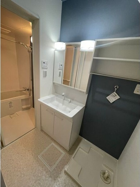 あんしん+衣摺08-7002の洗面所