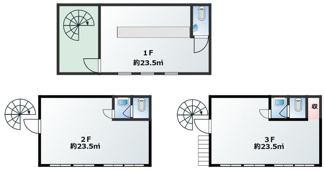 【間取り】 | thinkビル烏丸今出川