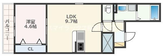SunMark　京町本丁の間取り