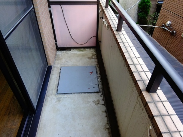 ロジェ高井戸壱番館のバルコニー