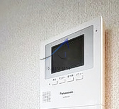 コンフォール千駄木のセキュリティ|モニター付きインターホンです。