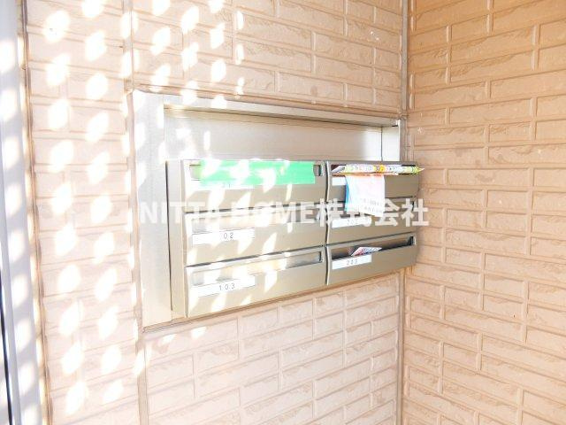 ピュアライフＡ棟のセキュリティ|集合ＰＯＳＴがあります☆彡