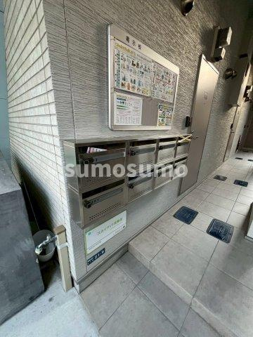 スカイヴィラ東難波のエントランス