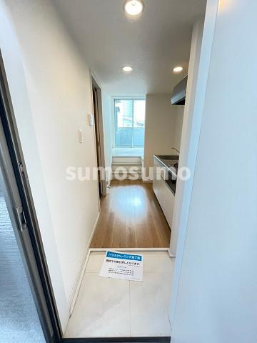 スカイヴィラ東難波の玄関