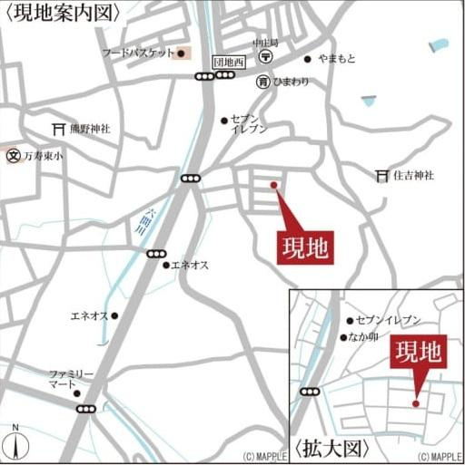 リーブルガーデン　倉敷市黒崎(第2)【仲介手数料無料】の地図
