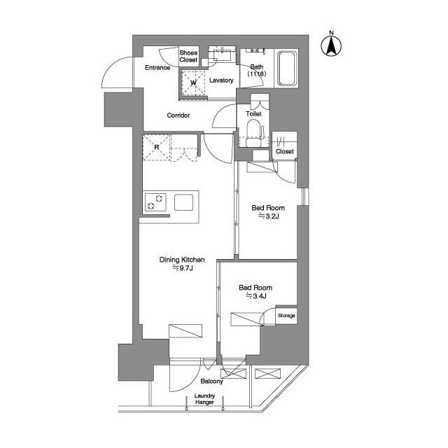 Ｂｒｉｌｌｉａ　ｉｓｔ　新御徒町の間取り