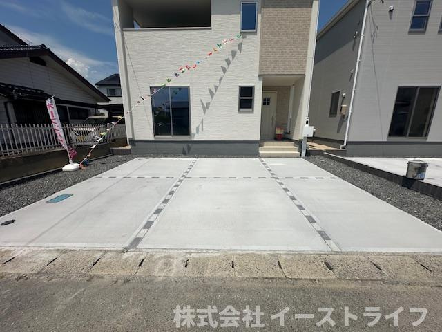 【新築戸建】　いわき市平下神谷第7　全4棟　【長期優良住宅】の駐車場|3号棟写真　カースペースです。