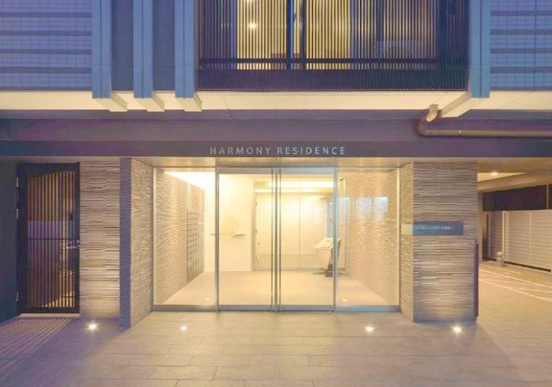 ハーモニーレジデンス浅草のエントランス