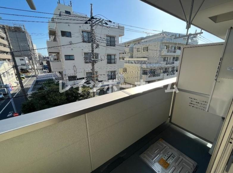 星野マンションのバルコニー