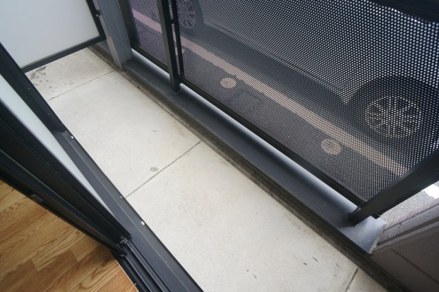 ピュアリーフのバルコニー