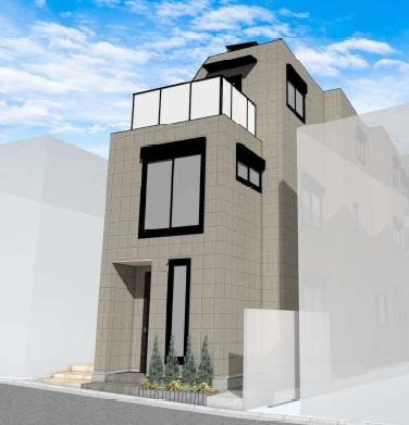 【外観パース】 | （仮称）中延４丁目メゾン