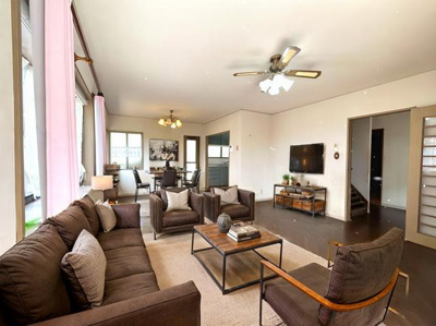 【居間・リビング】 | 安芸郡府中町瀬戸ハイム3丁目 | ☆CGでバーチャルホームステージングしています。