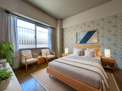 【洋室】 | ルネ広島 | ☆CGでバーチャルホームステージングしています。
