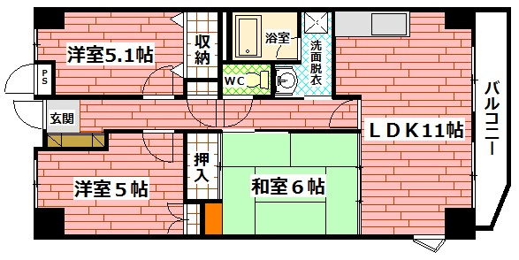 両祖ビルの間取り