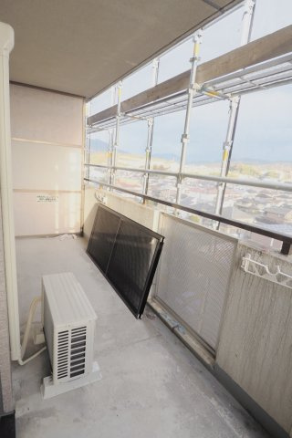 両祖ビルのバルコニー