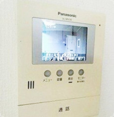 【セキュリティ】 | ツインハイムⅡ | モニター付きインターホンです。