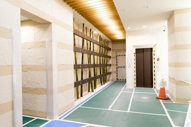 港区西麻布３丁目の賃貸マンションのロビー| 