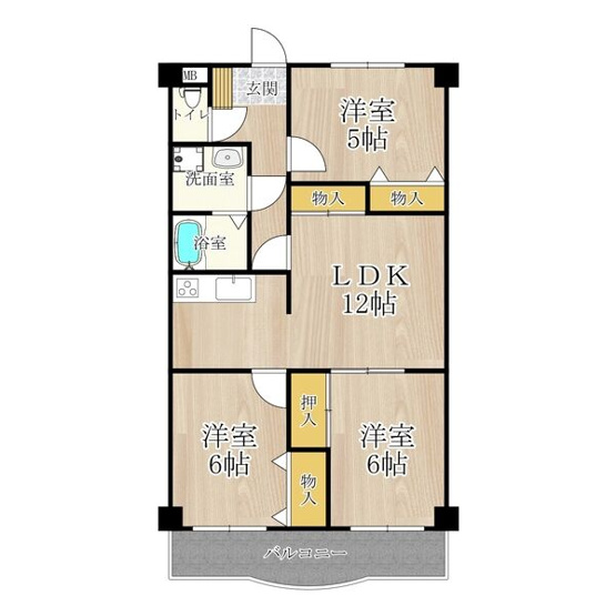 【間取り】 | パレーシャル21