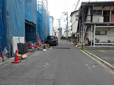 【前面道路含む現地写真】 | 広島市南区宇品東７丁目No.2