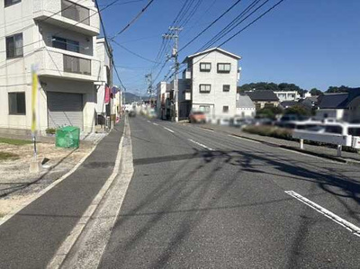 【前面道路含む現地写真】 | 広島市中区江波西２丁目