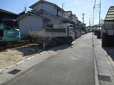 【前面道路含む現地写真】 | 広島市佐伯区屋代１丁目 緑が丘No.2