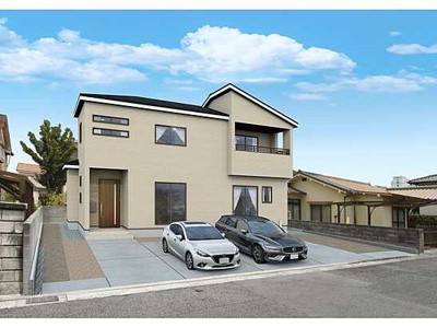 【外観パース】 | 広島市佐伯区屋代１丁目 緑が丘