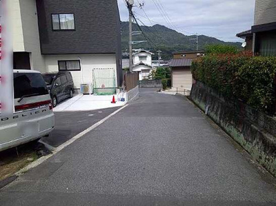 【前面道路含む現地写真】 | 広島市安佐南区高取南１丁目No.3