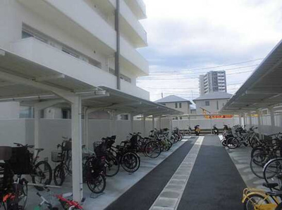 【駐輪場】 | ヴェルディ楽々園パームガーデン・イースト