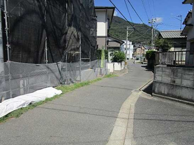 【前面道路含む現地写真】 | 広島市安佐南区緑井７丁目