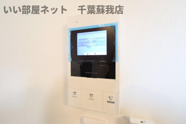 パルブニール浜野のセキュリティ|TVモニターホン付きでセキュリティ面も安心！