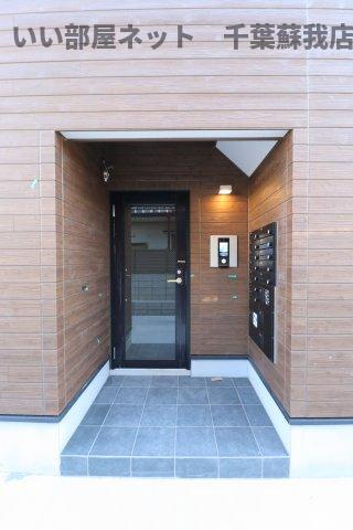 パルブニール浜野のエントランス|落ち着いたエントランスです