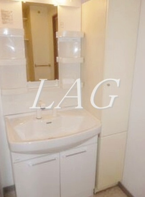 【洗面所】 | カリフール東中延 | 独立洗面台です。