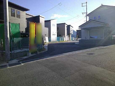 【前面道路含む現地写真】 | 広島市安芸区中野６丁目 セルリアンステージ中野六丁目No.3