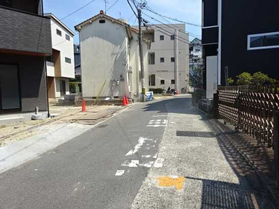 【前面道路含む現地写真】 | 広島市南区南大河町No.1