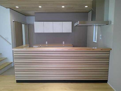 【キッチン】 | 安芸郡熊野町中溝５丁目No.４