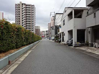 【前面道路含む現地写真】 | 広島市南区南蟹屋２丁目