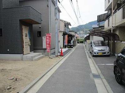 【前面道路含む現地写真】 | 広島市安佐南区古市４丁目