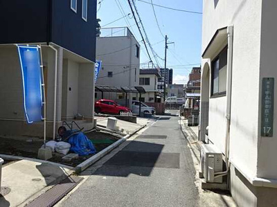 【前面道路含む現地写真】 | 広島市南区宇品御幸４丁目