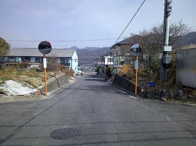 【前面道路含む現地写真】 | 広島市安芸区矢野南４丁目 安芸矢野ニュータウン