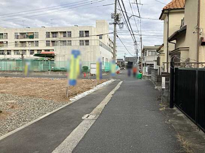 【前面道路含む現地写真】 | 広島市中区江波東２丁目No.3