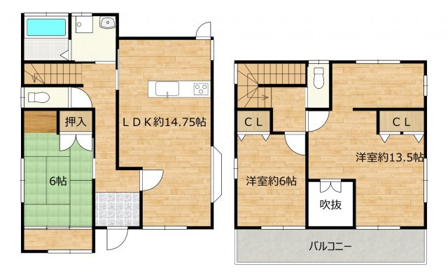 坂元町　中古戸建て