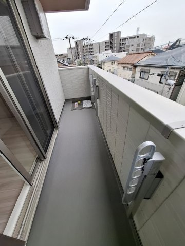 D-residence上甲子園のバルコニー