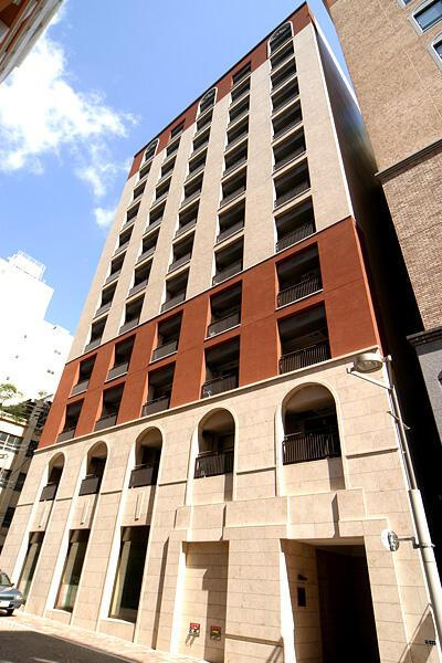港区東新橋２丁目の賃貸マンションの外観| 