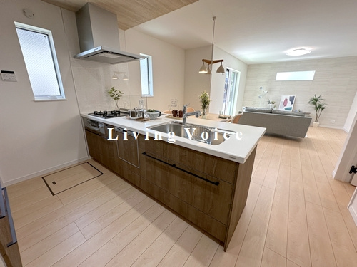 【キッチン】 | 【仲介手数料０円】相模原市第4南区相武台　新築一戸建て　1号棟　全7棟 | 相模原市第4南区相武台　新築一戸建て　全7棟