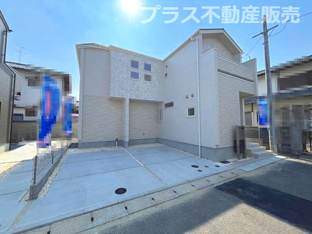 【外観】 | 福岡市早良区有田5丁目　1号棟（全2棟）【仲介手数料無料・0円】 | 完成しました。物件内部もご見学頂けます。プラス不動産販売にお任せ下さい。