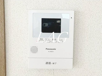 【セキュリティ】 | プレゼントコート | モニター付きインターフォンです。