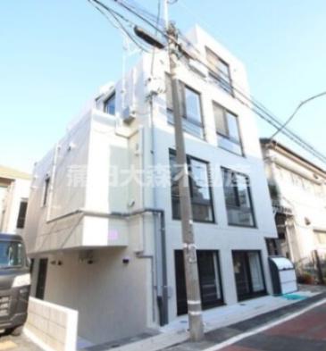 アーデン大森の外観|2025年7月築　RC鉄筋コンクリート造地上4階建て総戸数11戸！NURO光無料
東京都大田区大森中2丁目　京浜急行本線梅屋敷駅近最寄り徒歩5分、大森町駅徒歩8分