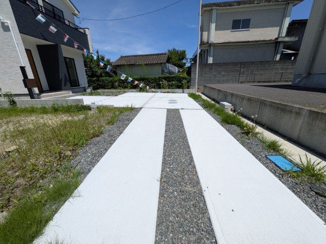 【新築戸建】　いわき市錦町花ノ井3期の駐車場|5号棟駐車場