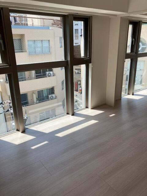 港区麻布十番２丁目の賃貸マンションの外観パース| 