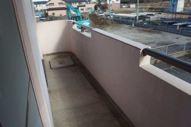 ジャンティのバルコニー